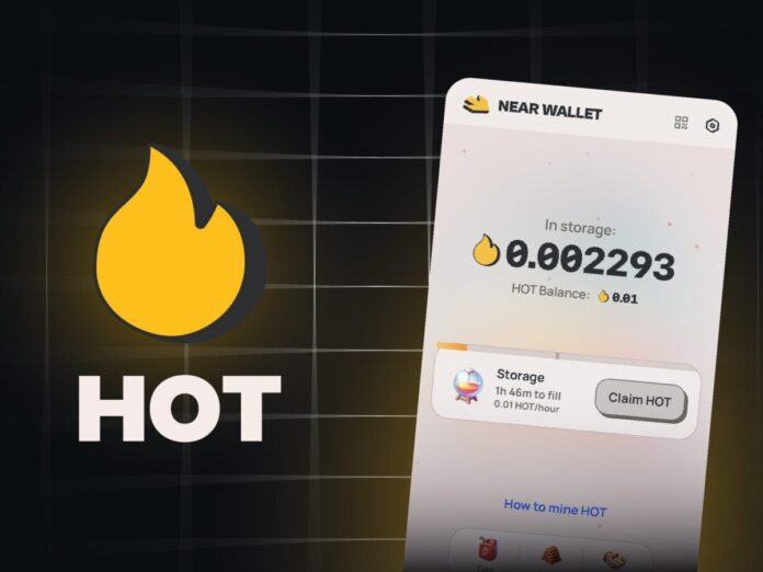 HOT Airdrop - Minere Tokens HOT na HERE Wallet